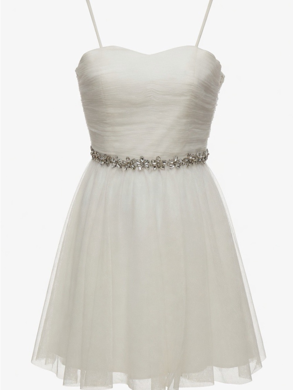 JVN by Jovani Beaded A-Line Dress Size 8